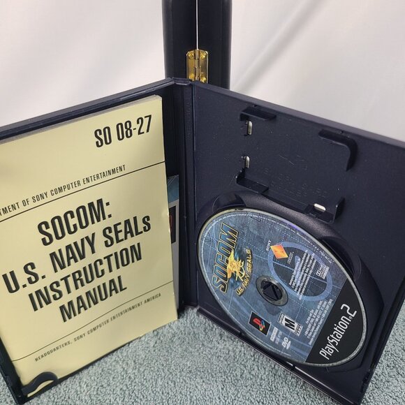 SOCOM: U.S. Navy SEALs (Sony PlayStation‎ 2, 2002) - Picture 3 of 4